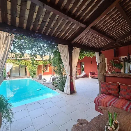 بيت ضيافة Cote Sud Ardeche Chauzon
